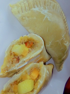 A picture of Nigerian Meat pie.