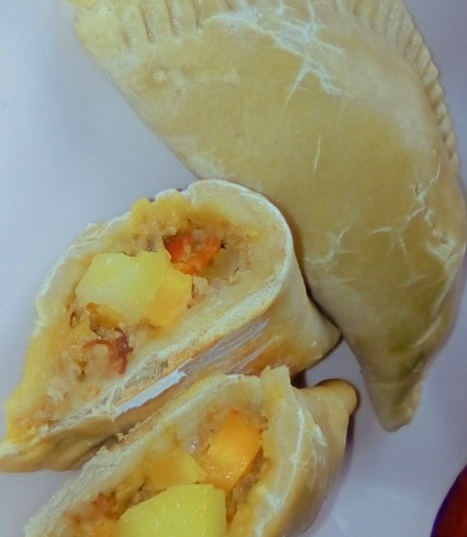 A picture of Nigerian Meat pie.