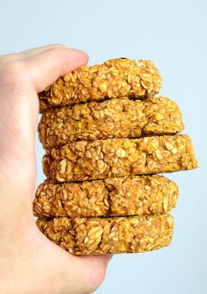 A picture of Mini Pig Oatmeal Pumpkin Treats.