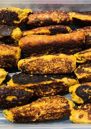 ভেজ শিক কাবাব (veg sheekh kabab recipe in Bengali) রেসিপির প্রধান ছবি
