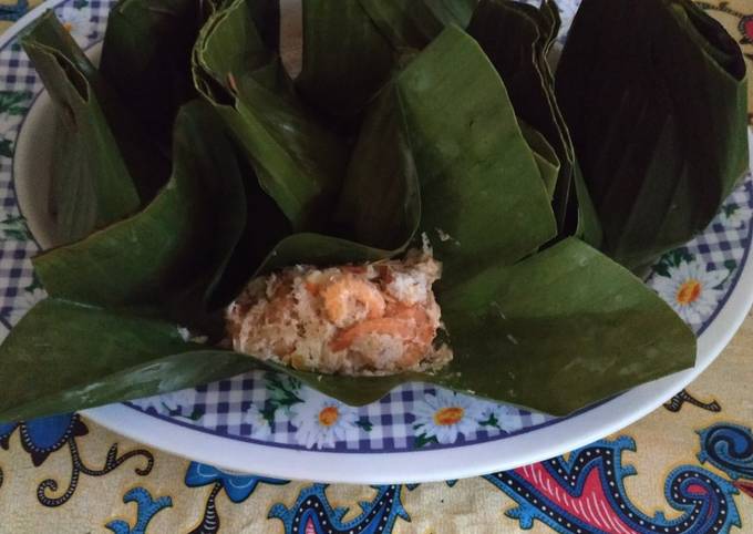 Resep Botok udang Anti Gagal