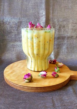 عکسی از دستور 🌸انبه یخی🌸 (باسوندی)