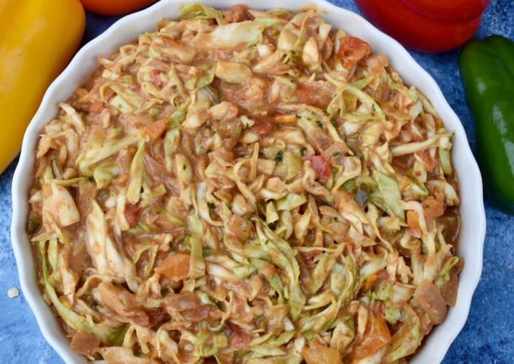 Recipe of Any-night-of-the-week My peanut butter cabbage