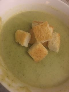 صورة لوصفة شوربة البروكلي