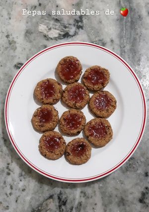 Una foto de Pepas saludables de frutilla