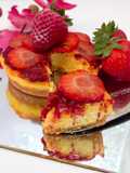 Fit New York cheesecake fragole e zafferano