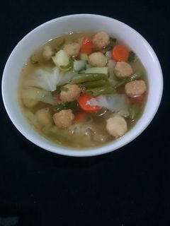 Foto resep Sop bola tahu