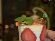 Gambar strawberry cheesecake
