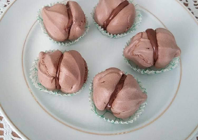 Meringhe al cacao