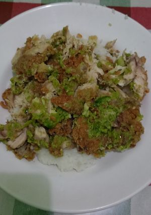 Foto resep Sambal Ijo untuk Ayam Geprek (Sambal Hijau Geprek)