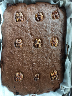 Una foto de Brownie de chocolate