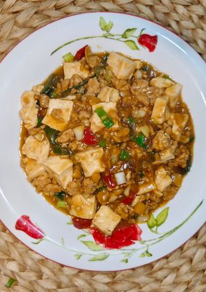 Foto resep Ala Mabo Tofu (Tahu dan Daging Cincang)
