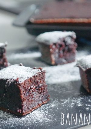 Foto resep Banana Brownies (no mixer)