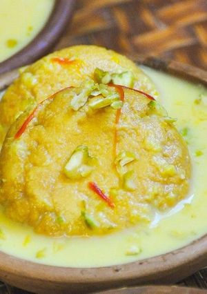 A picture of Rasmalai.