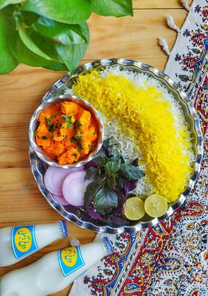 عکسی از دستور مرغ هندی