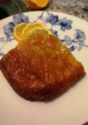 Una foto de Torta de mandarinas