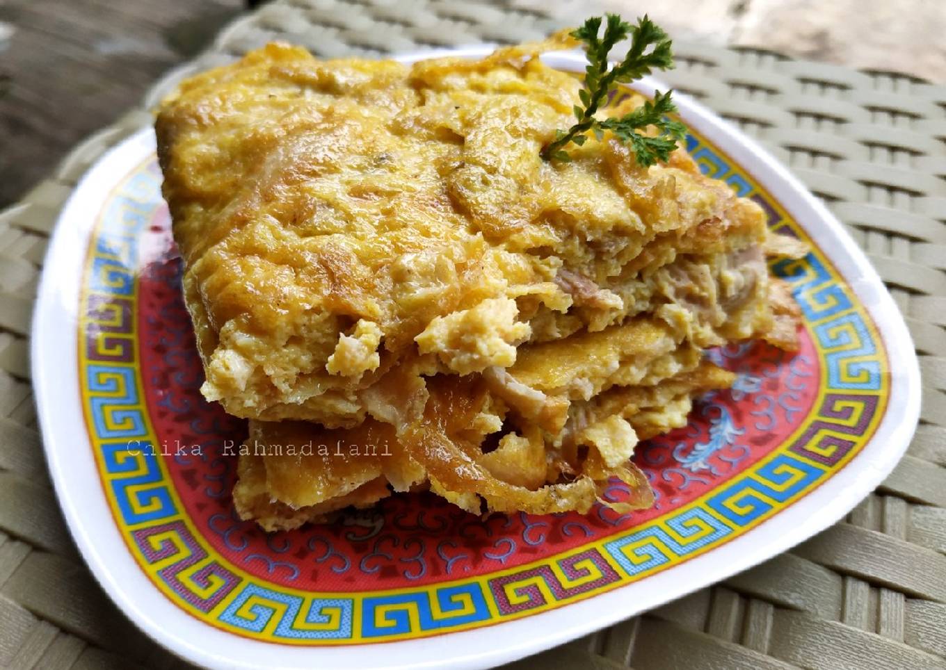 Telur Dadar Ayam Suwir