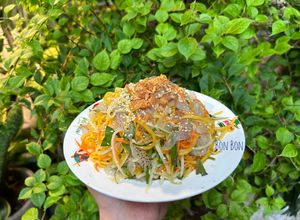 Hình của món Gỏi Sứa Xoài Xanh.