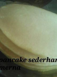 Foto resep pancake sederhana