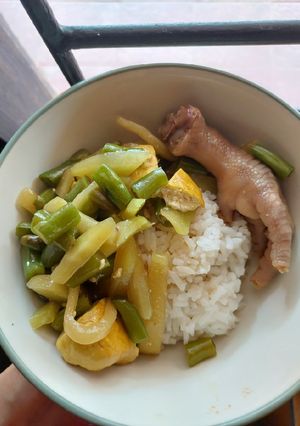 Foto resep Tumis Labu Siam Buncis dan Ceker Tahu