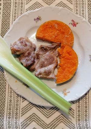 Tökön tarja (sütőben) recept fotója