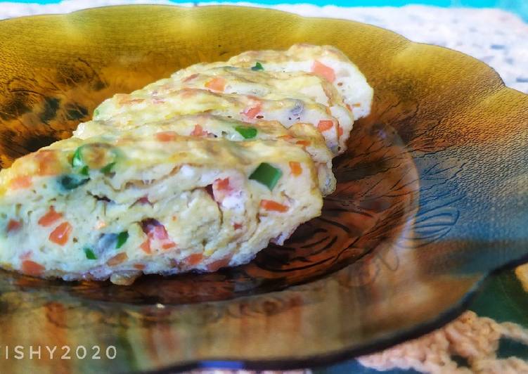 Cara Gampang Membuat 27. Telur Gulung Sayuran (Tamagoyaki) yang Sempurna