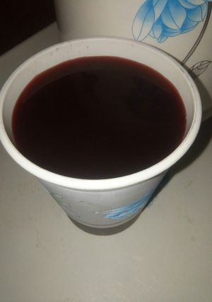 A picture of Zobo Drink.