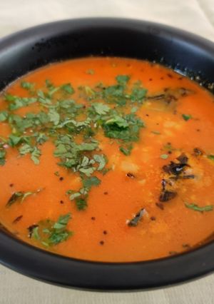 A picture of Sour urad dal.