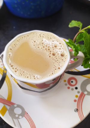 આદુ ફુદીના ચા (Adu Fudina Chay Recipe In Gujarati) રેસીપી મુખ્ય ફોટો