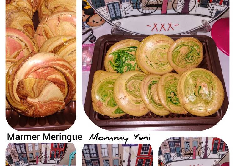 Resep Meringue Marmer Cookies yang Bikin Ngiler