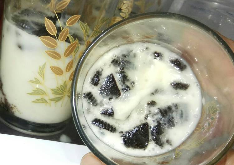 Puding oreo leccy