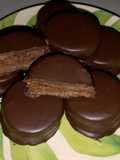 Alfajores de chocolate