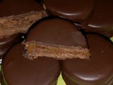 Alfajores de chocolate