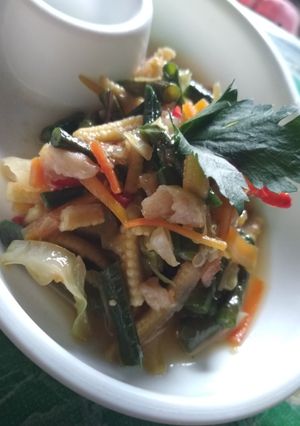 Foto resep Tumis campur spesial rebon