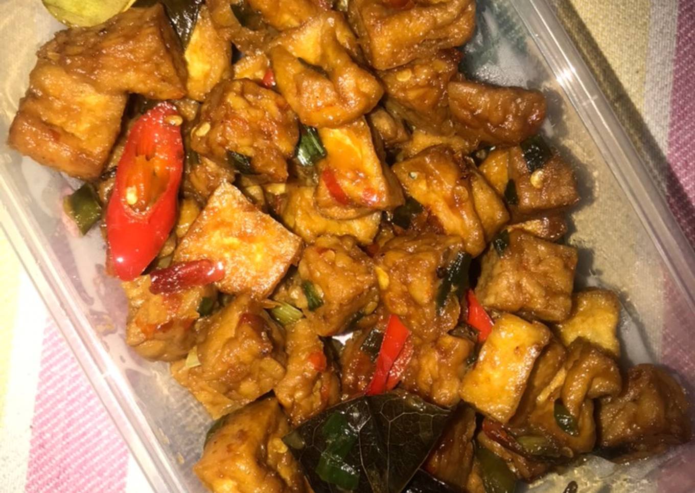 10. Oseng Tahu Tempe Kecap