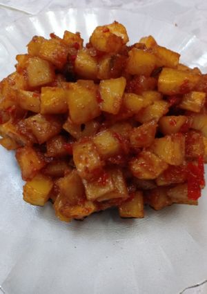 Foto resep Kentang di cabein