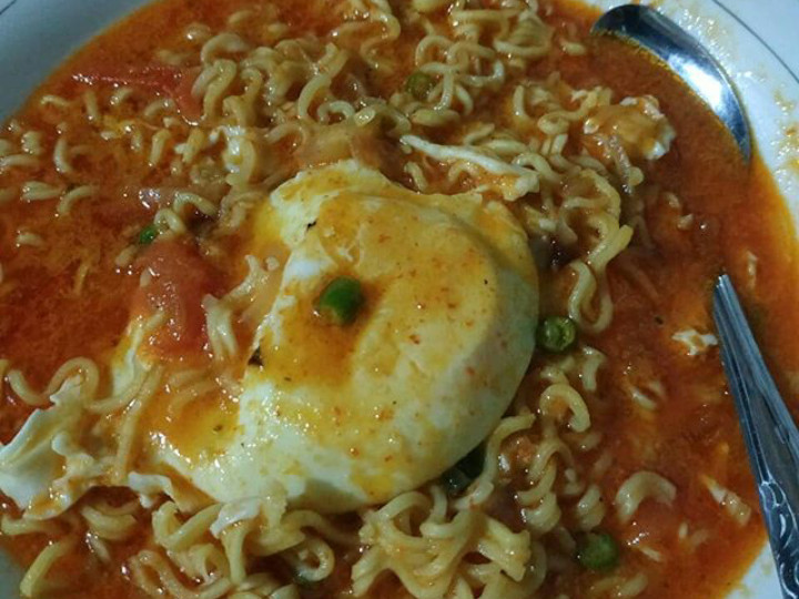Resep Indomie telur masak bumbu aceh, Enak