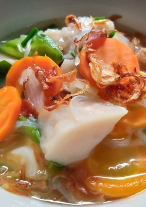 Foto resep Sayur bening gambas (oyong)