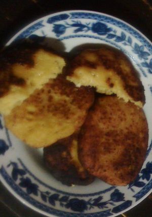 Una foto de Arepitas fritas de plátano