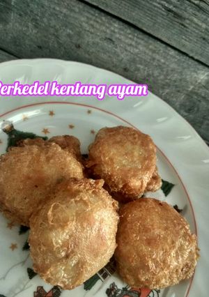 Foto resep Perkedel kentang ayam