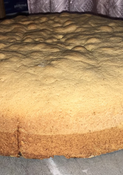 Una foto de Bizcochuelo clásico para Torta ❤️