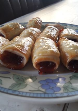 Una foto de Rolls de membrillo (bajo en calorías)