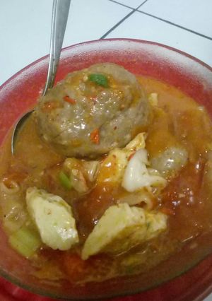 Foto resep SEBLAK BAKSO JUMBO || Ektra Pedasssss🔥🔥