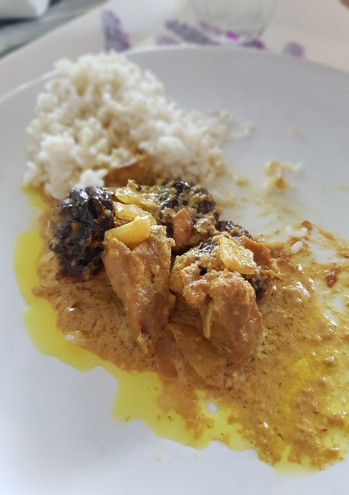 Una foto de Costillas de ternera al curry