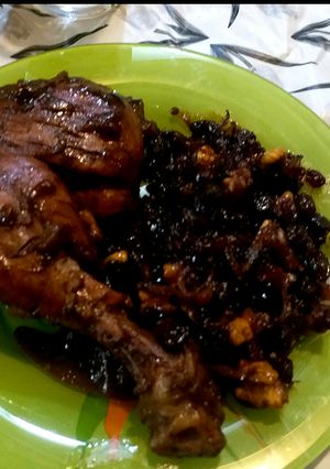 عکسی از دستور مرغ رب اناری شبنم پز 👌