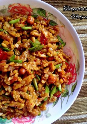 Foto resep Tempe kering petey