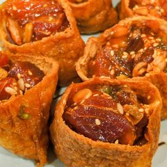 A picture of Spicy Ahi Poke Bombs.
