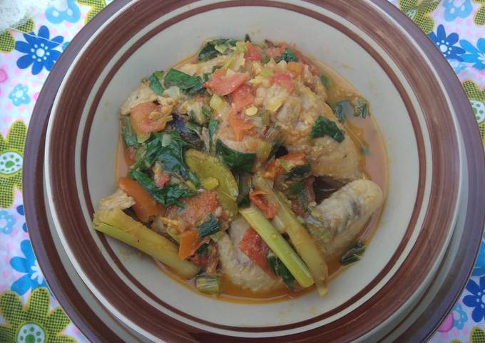 203) Sayap Ayam Masak Woku