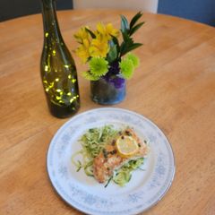 A picture of Fish or Chicken Piccata.