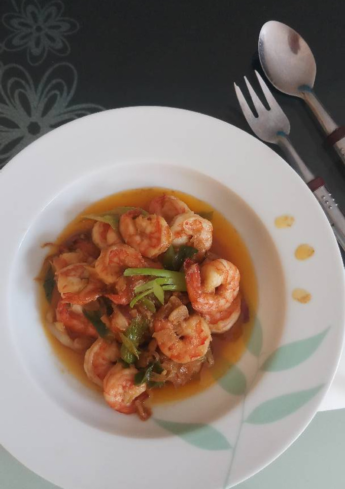 Foto resep Udang goreng mentega